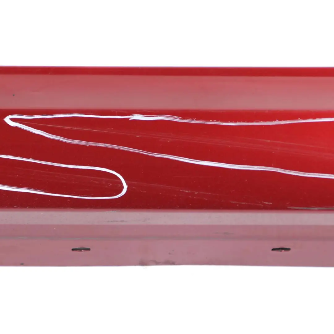 BMW 3 E90 E91 LCI Cover Sill Strip Side Skirt Left N/S Vermilionrot Red - A82