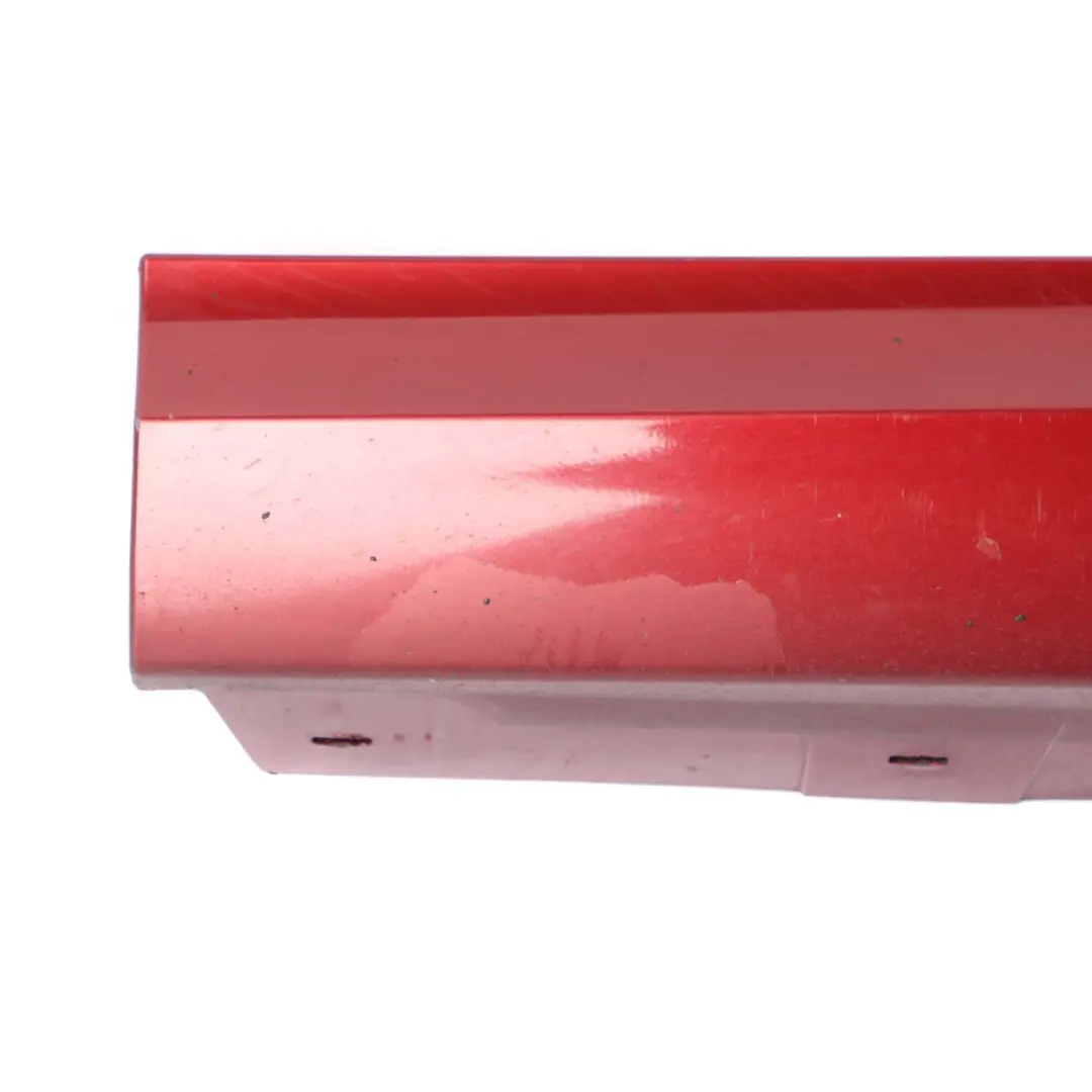 BMW 3 E90 E91 LCI Cover Sill Strip Side Skirt Left N/S Vermilionrot Red - A82