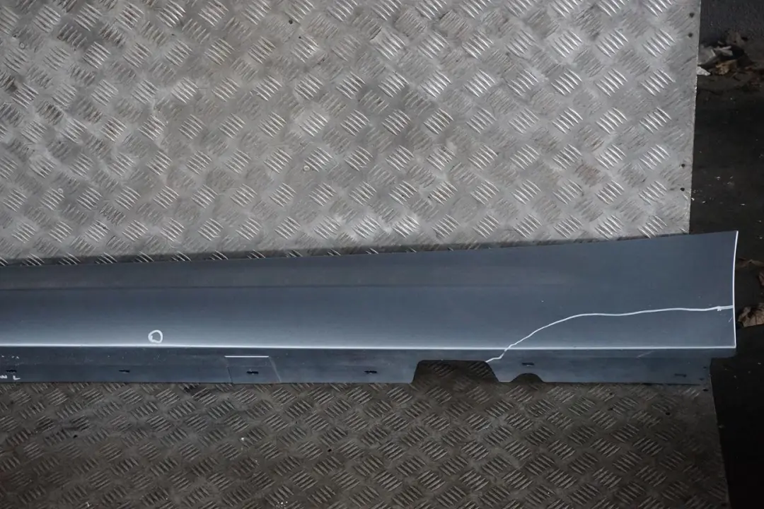 BMW 3 Series E90 E91 LCI 1 Sill Strip Side Skirt left N/S Bluewater Blue Water