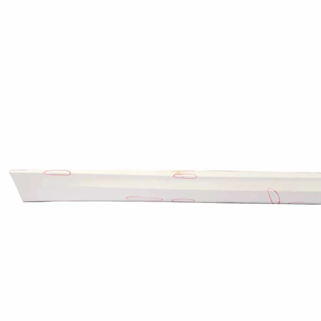 @BMW E90 E91 LCI Sill Strip Side Skirt Right O/S Alpinweiss White 3 - 300