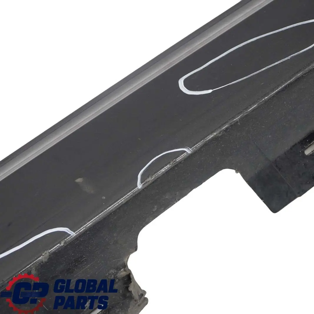 BMW 3 E90 E91 LCI 3 Sill Strip Side Skirt Right O/S Black Sapphire Metallic 475