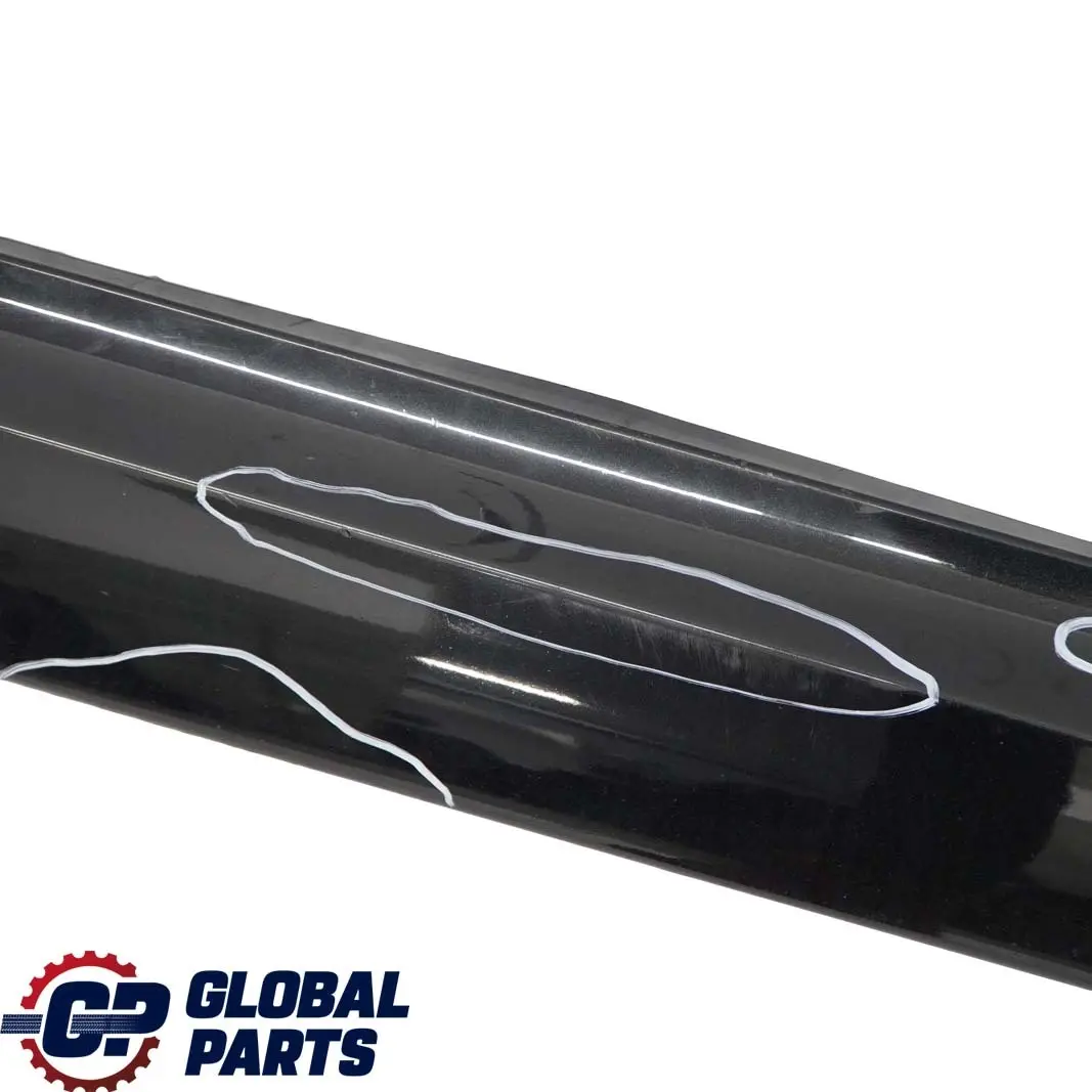 BMW 3 E90 E91 LCI 3 Sill Strip Side Skirt Right O/S Black Sapphire Metallic 475