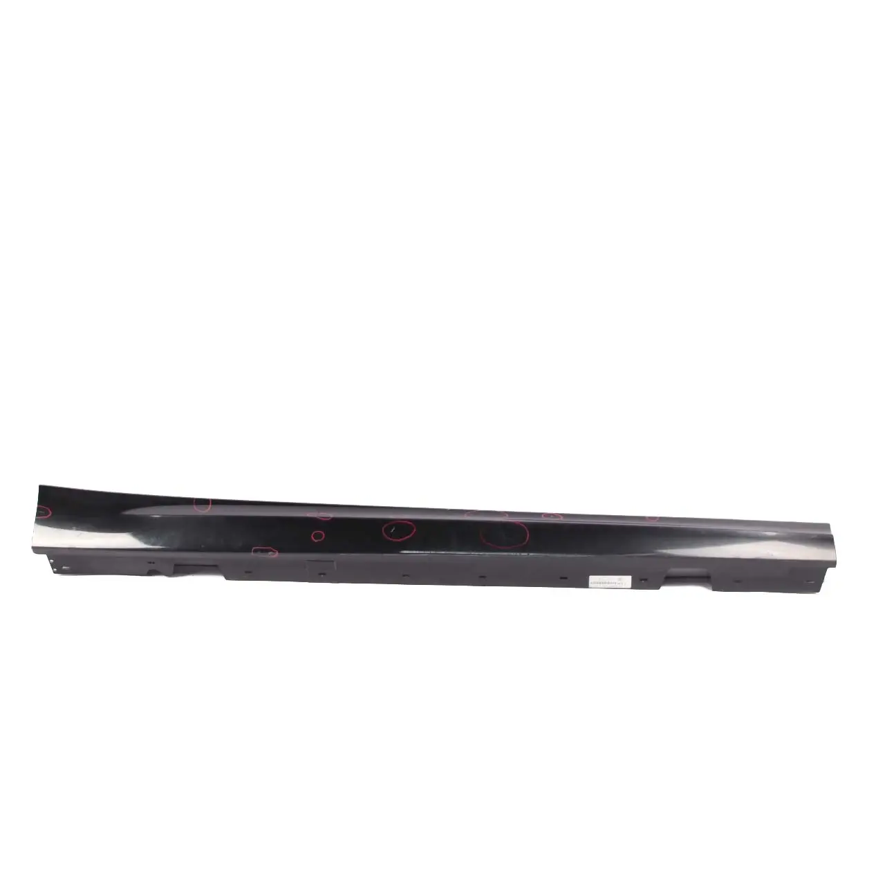 BMW 3 E90 E91 LCI Sill Strip Side Skirt Right O/S Black Sapphire Metallic - 475