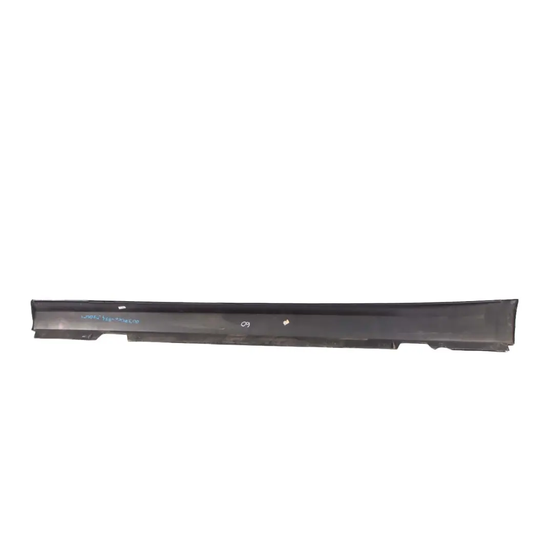 BMW 3 E90 E91 LCI Sill Strip Side Skirt Right O/S Black Sapphire Metallic - 475