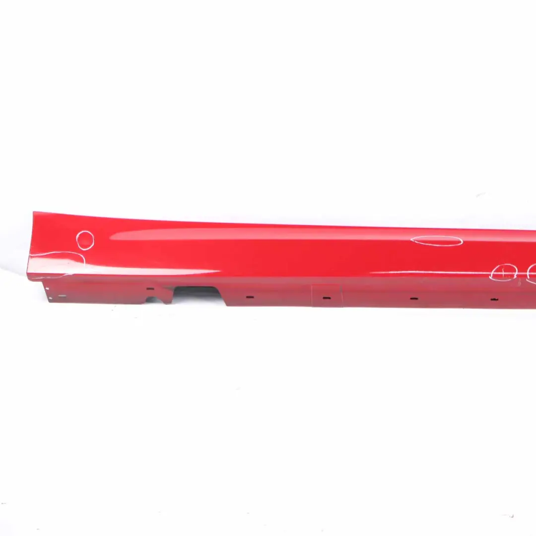 BMW E90 E91 LCI  Sill Strip Side Skirt Right O/S Karmesinrot Karmesin Red - A61