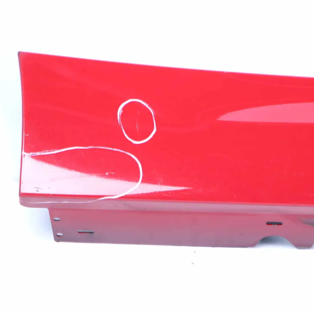 BMW E90 E91 LCI  Sill Strip Side Skirt Right O/S Karmesinrot Karmesin Red - A61