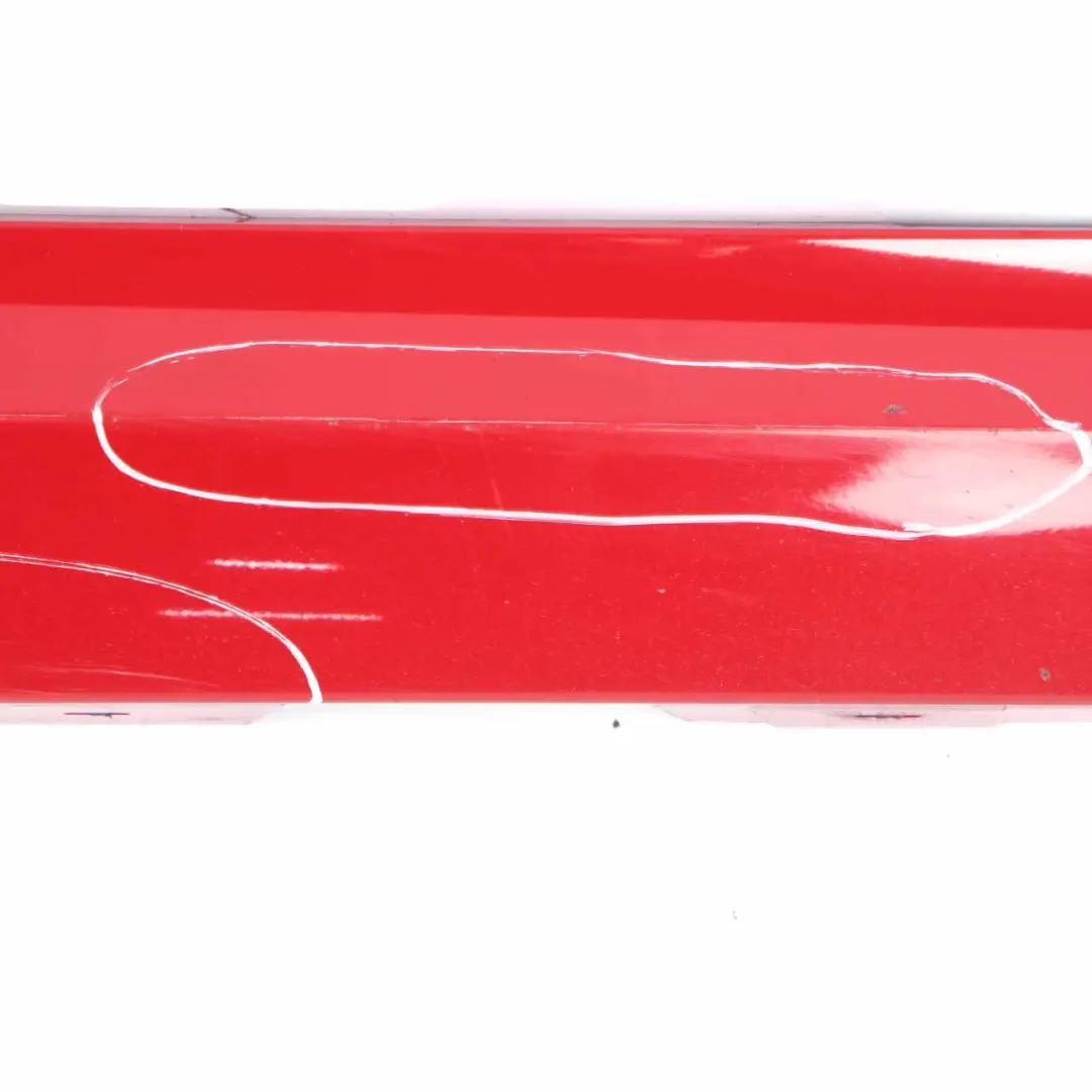 BMW E90 E91 LCI  Sill Strip Side Skirt Right O/S Karmesinrot Karmesin Red - A61