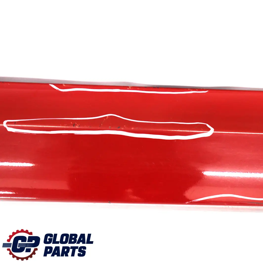 BMW 3 Series E90 E91 LCI 3 Sill Strip Side Skirt Right O/S Karmesinrot Red A61