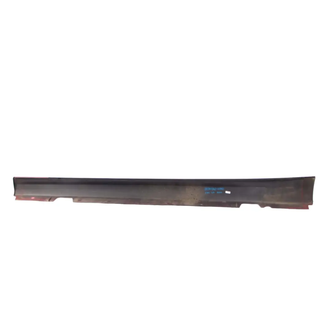 BMW 3 E90 E91 LCI Right O/S Sill Strip Side Skirt Karmesinrot Crimson Red - A61