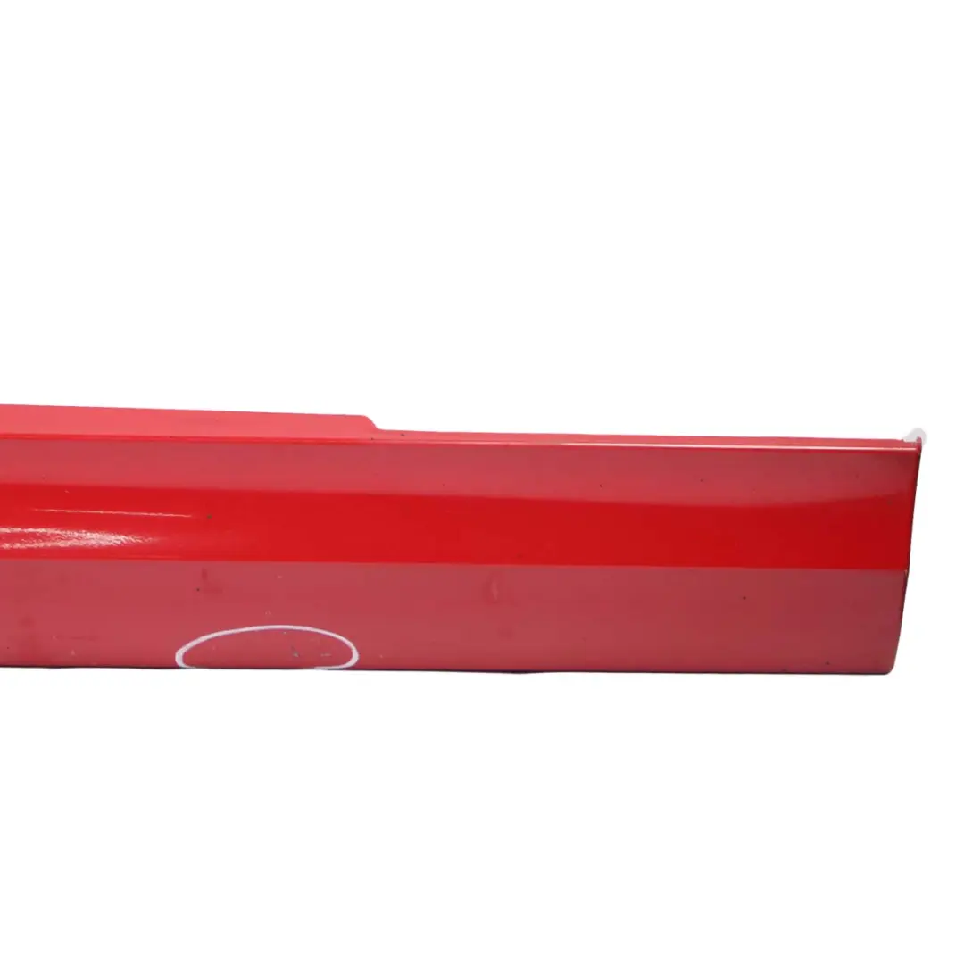 BMW 3 E90 E91 LCI Right O/S Sill Strip Side Skirt Karmesinrot Crimson Red - A61