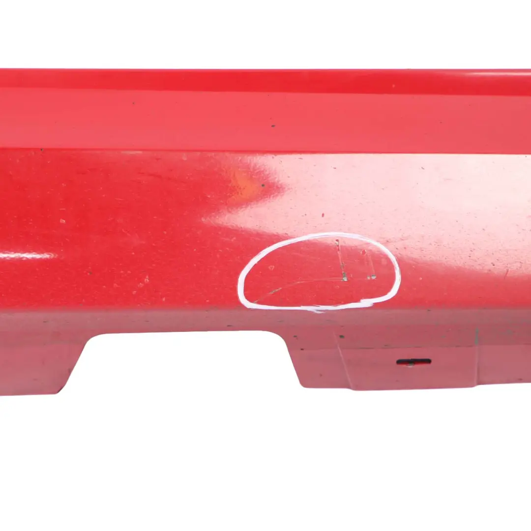 BMW 3 E90 E91 LCI Right O/S Sill Strip Side Skirt Karmesinrot Crimson Red - A61