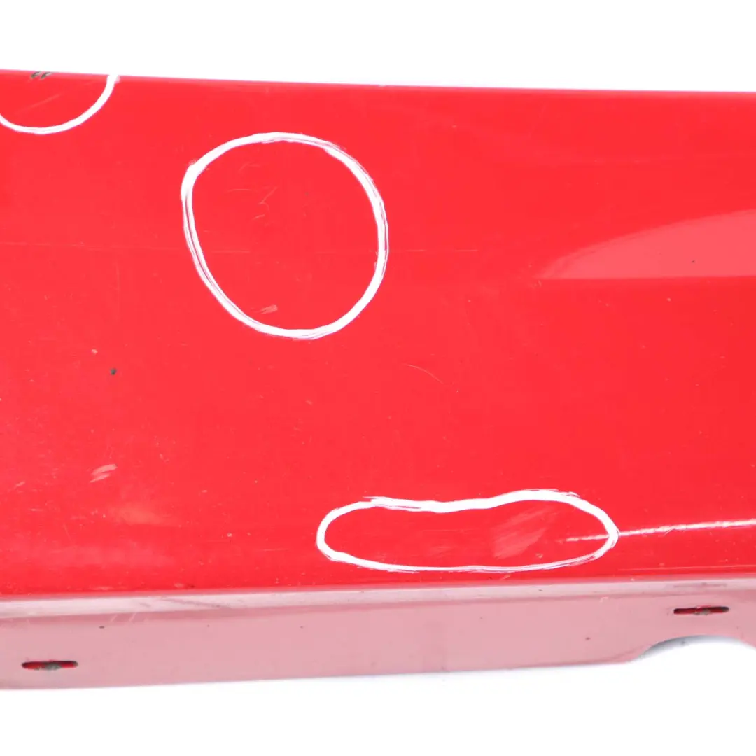 BMW 3 E90 E91 LCI Right O/S Sill Strip Side Skirt Karmesinrot Crimson Red - A61