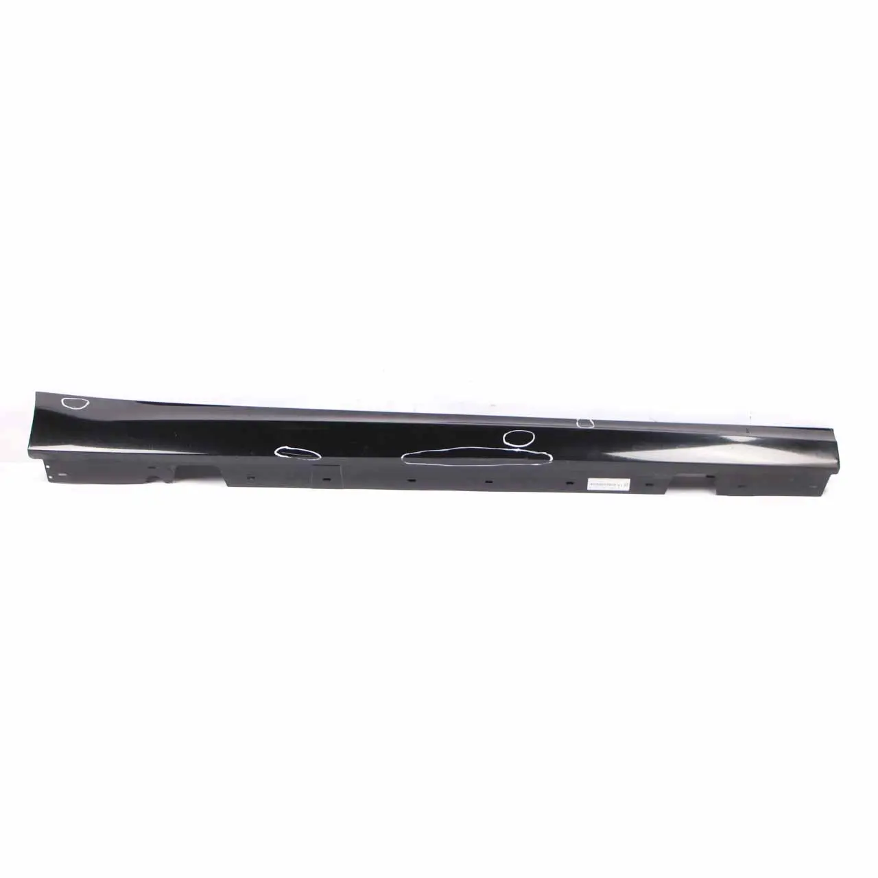 BMW 3 Series E90 E91 LCI 1 Sill Strip Side Skirt Right O/S Schwarz 2 Black