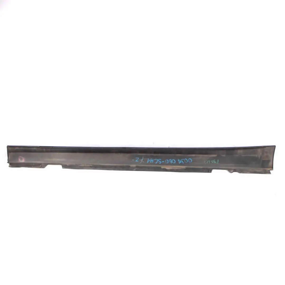 BMW 3 Series E90 E91 LCI 1 Sill Strip Side Skirt Right O/S Schwarz 2 Black