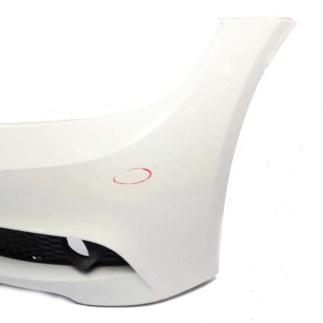 Front Bumper BMW E90 E91 LCI M Sport Trim Panel Alpinweiss Alpine White 3 - 300