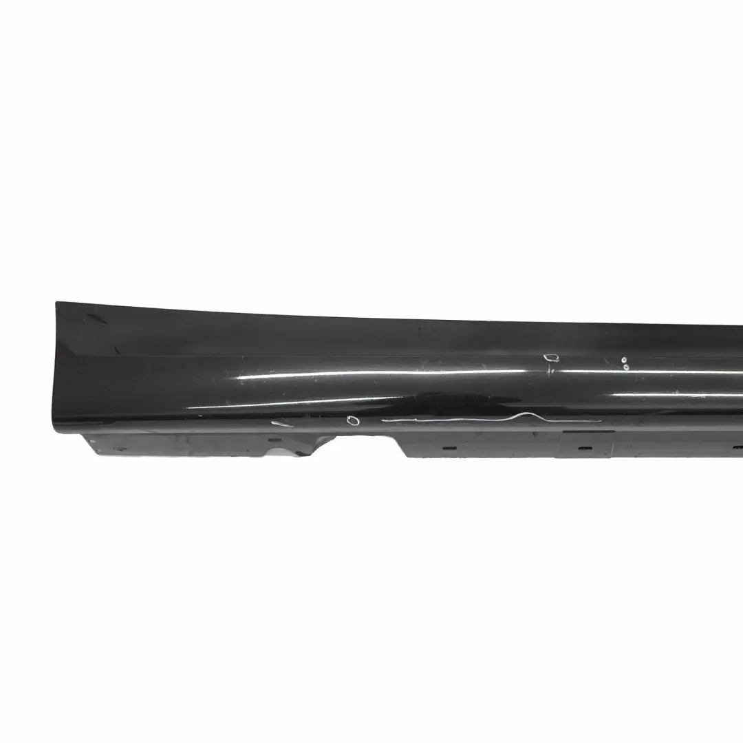 BMW E90 LCI Side Skirt M Sport Sill Strip Right O/S Black Sapphire Metallic 475