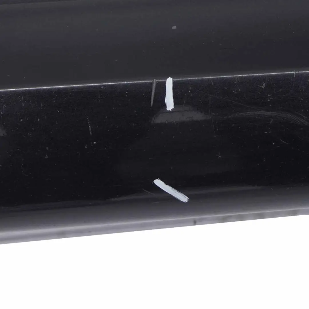 BMW E90 LCI Side Skirt M Sport Sill Strip Right O/S Black Sapphire Metallic 475