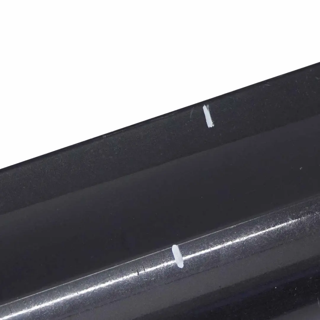 BMW E90 LCI Side Skirt M Sport Sill Strip Right O/S Black Sapphire Metallic 475