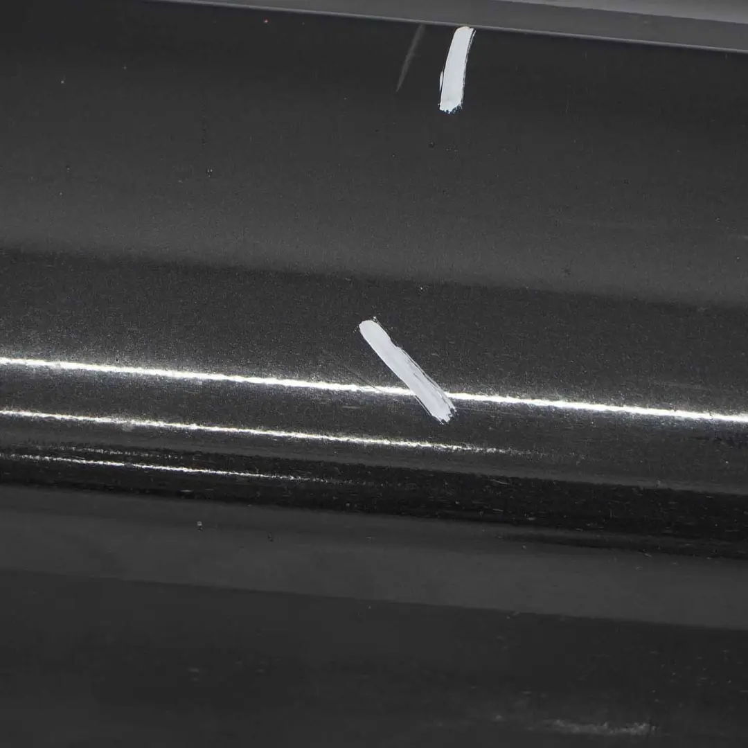 BMW E90 LCI Side Skirt M Sport Sill Strip Right O/S Black Sapphire Metallic 475