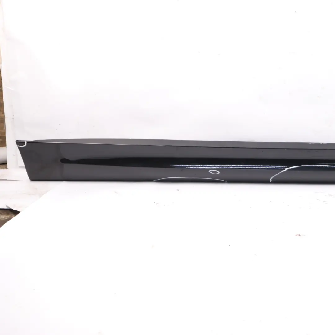 BMW E90 E91 LCI M Sport Sill Strip Side Skirt Right O/S Black Sapphire - 475