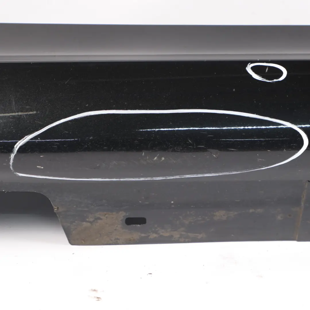 BMW E90 E91 LCI M Sport Sill Strip Side Skirt Right O/S Black Sapphire - 475