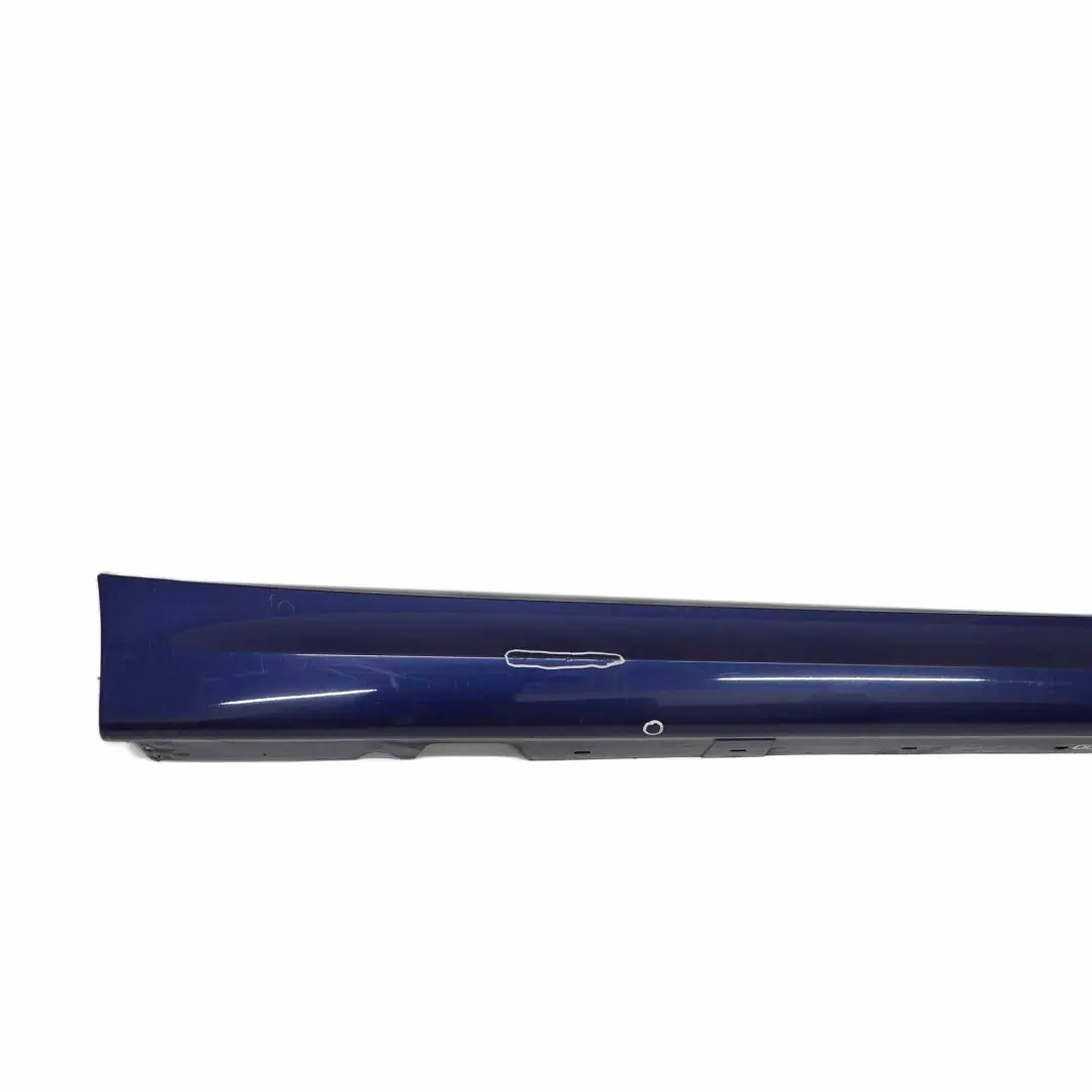 Side Skirt BMW E90 LCI M Sport Sill Strip Cover Right O/S Le Mans Blue - 381