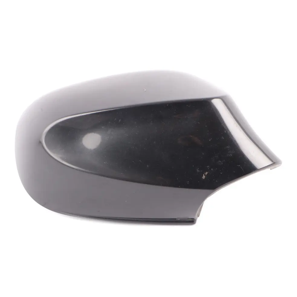 Wing Mirror Cover BMW E81 E87 LCI Right O/S Covering Casing Black Sapphire - 475