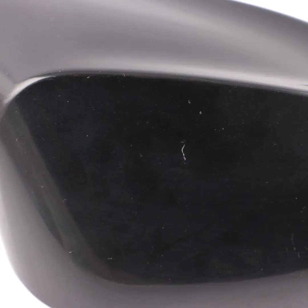 Wing Mirror Cover BMW E81 E87 LCI Right O/S Covering Casing Black Sapphire - 475