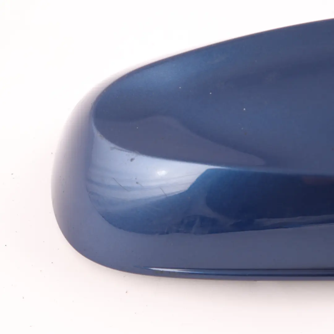 Cover Wing Mirror BMW E81 E87 LCI Right O/S Casing Le Mans Blau Blue 381 0038344