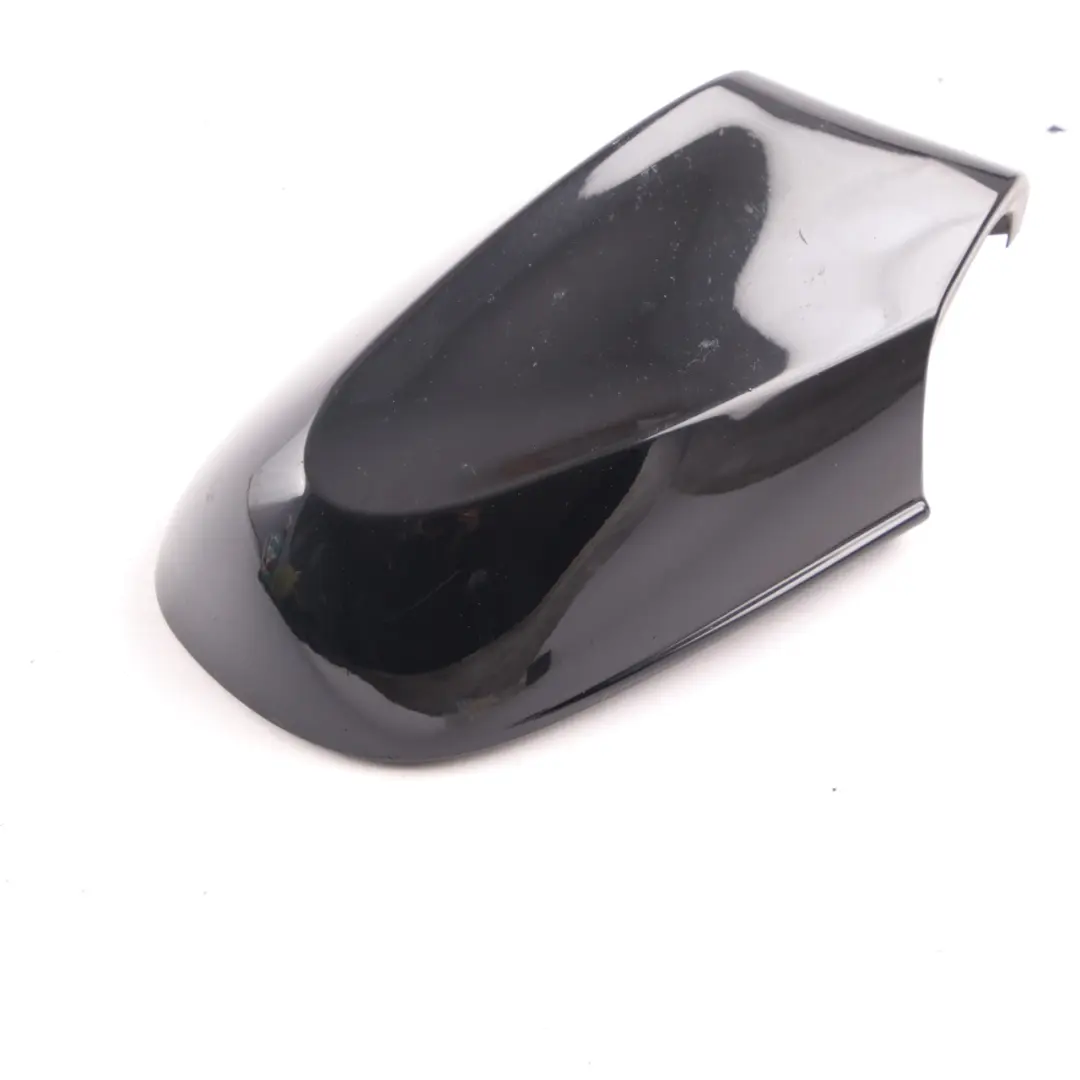 Cover Wing Mirror BMW E81 E87 LCI Right O/S Casing Cap Panel Schwarz 2 Black 668