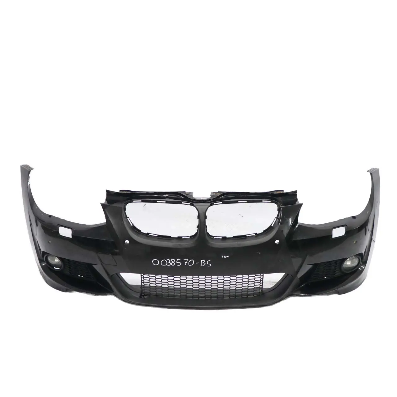 BMW 3 E92 E93 LCI M Sport Front Bumper Trim Panel Black Sapphire - 475