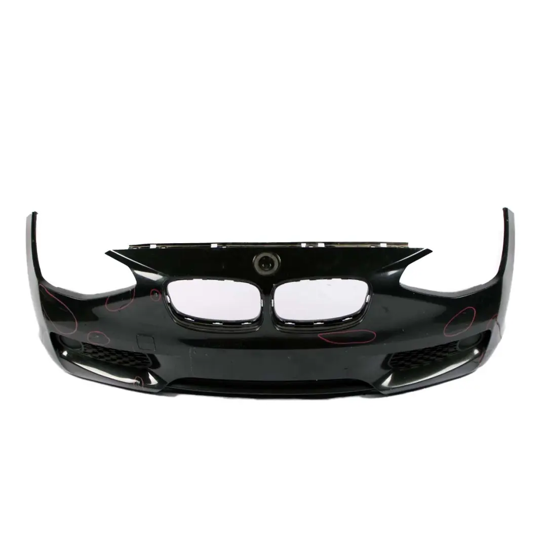 BMW 1 F20 F21 Complete Front Bumper Trim Panel Schwarz 2 Black - 668