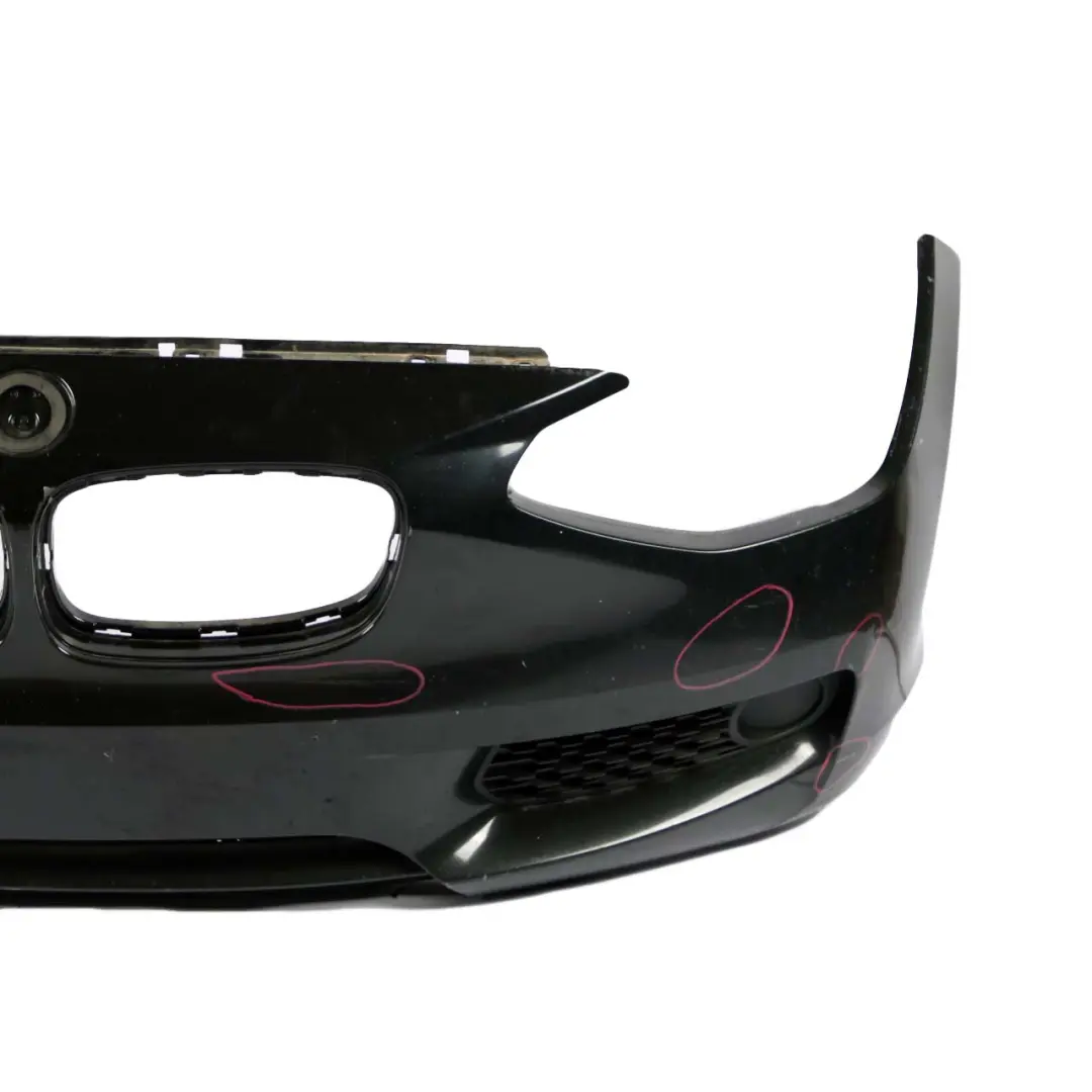 BMW 1 F20 F21 Complete Front Bumper Trim Panel Schwarz 2 Black - 668