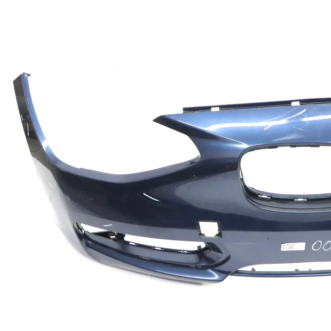 BMW F20 F21 Bumper Front Trim Panel Covering Tiefseeblau Blue - A76