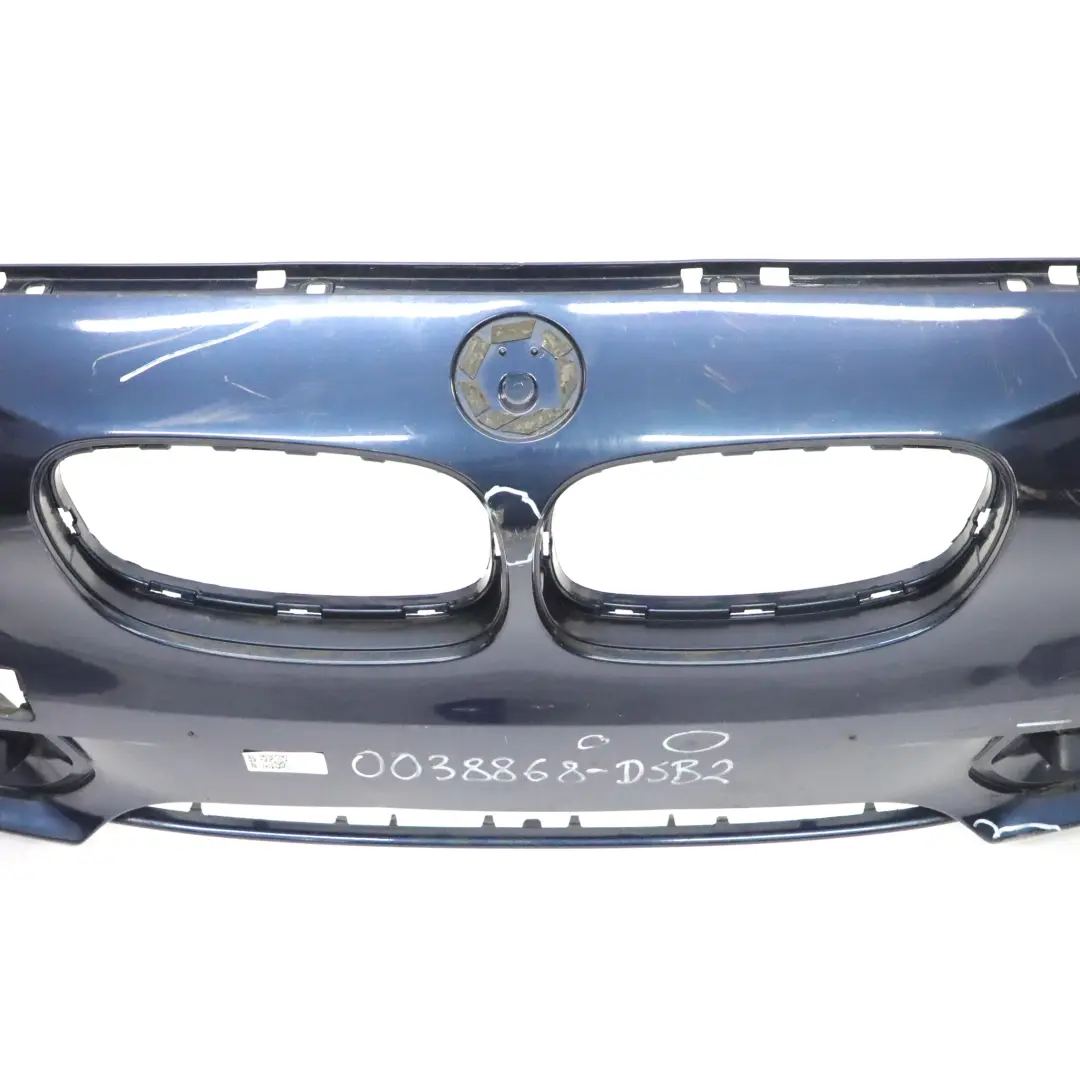 BMW F20 F21 Bumper Front Trim Panel Covering Tiefseeblau Blue - A76