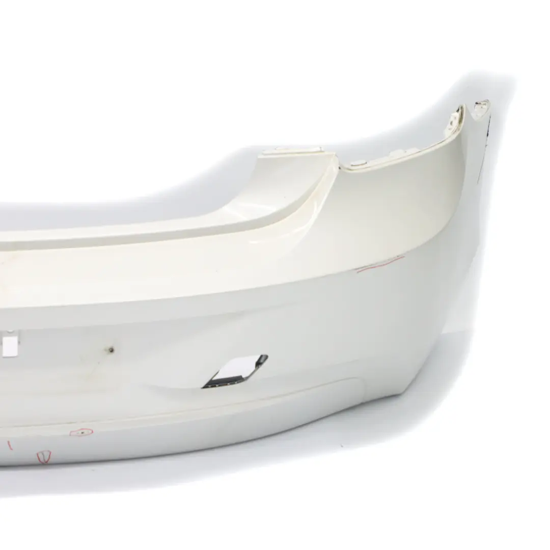 BMW F20 F21 Rear Bumper Trim Panel Mineralweiss Mineral White - A96