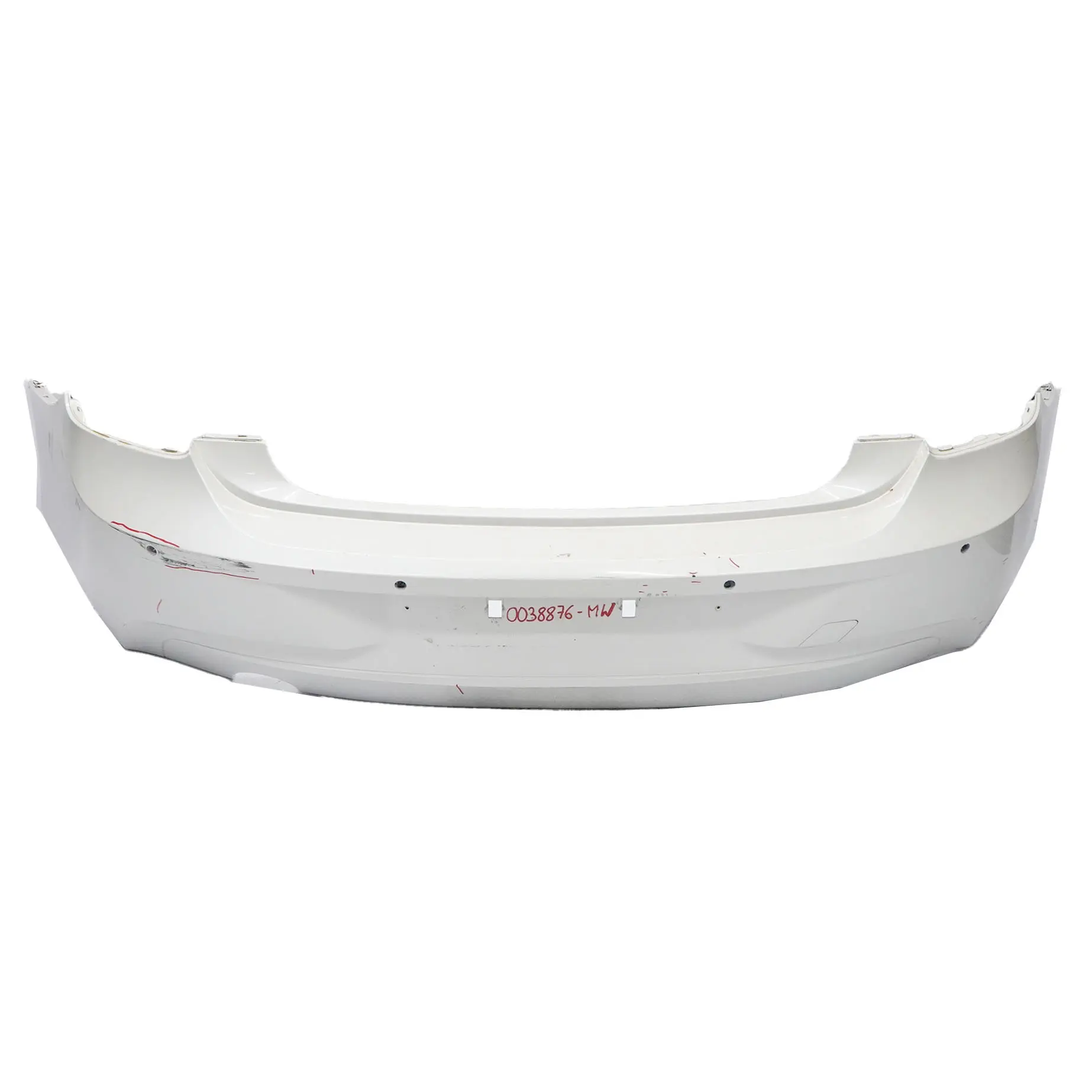 BMW F20 F21 Rear Bumper Trim Panel Mineralweiss Mineral White - A96