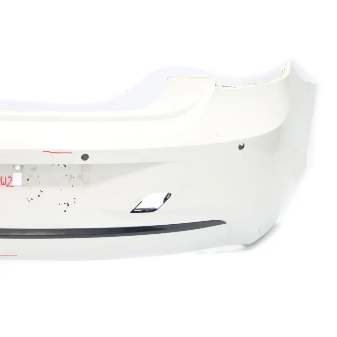 BMW F20 F21 Rear Bumper Trim Panel Sport Line Alpinweiss Alpine White - 300