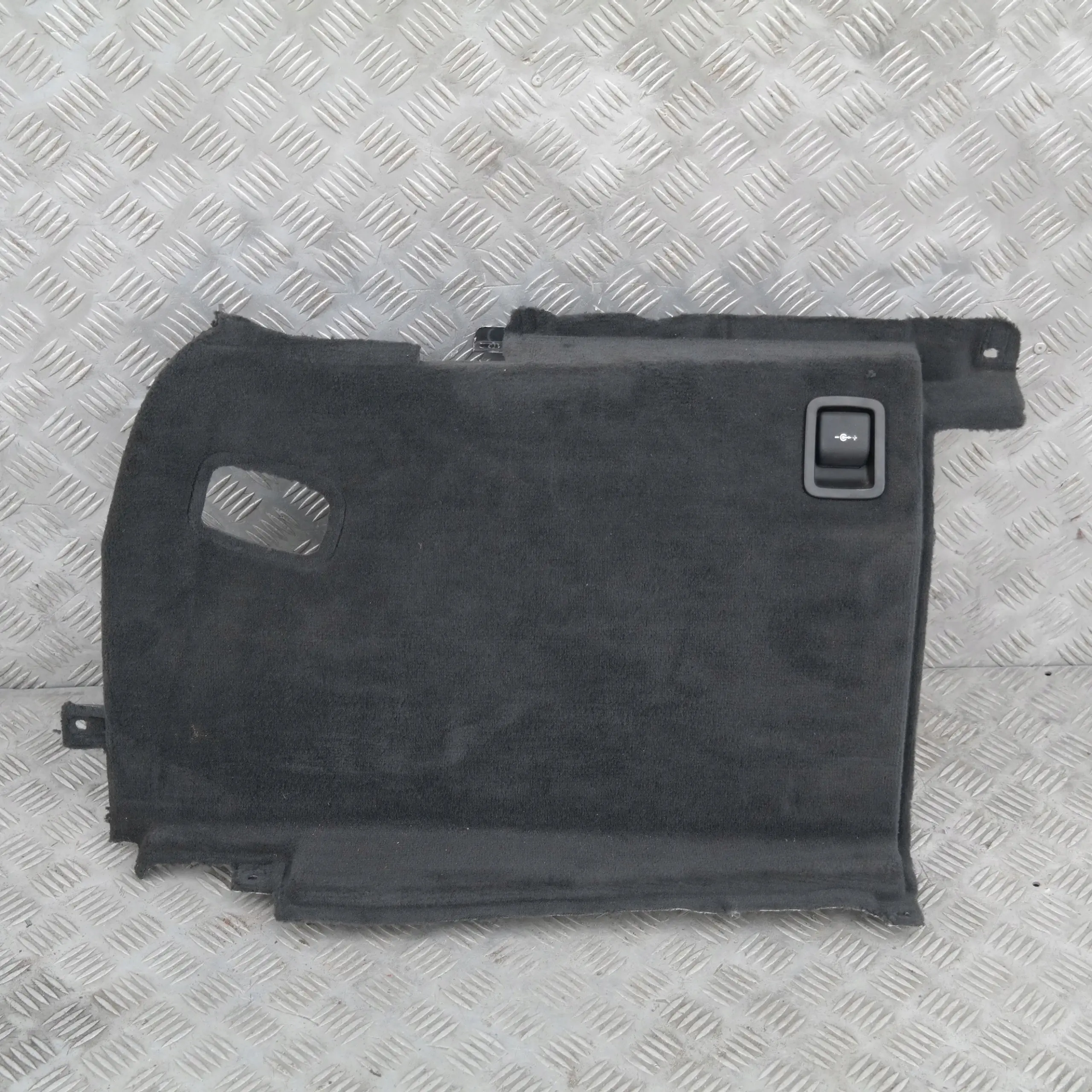 BMW 5 Series E61 LCI Cover Right O/S Housing Trunk Trim Anthracite 7050364