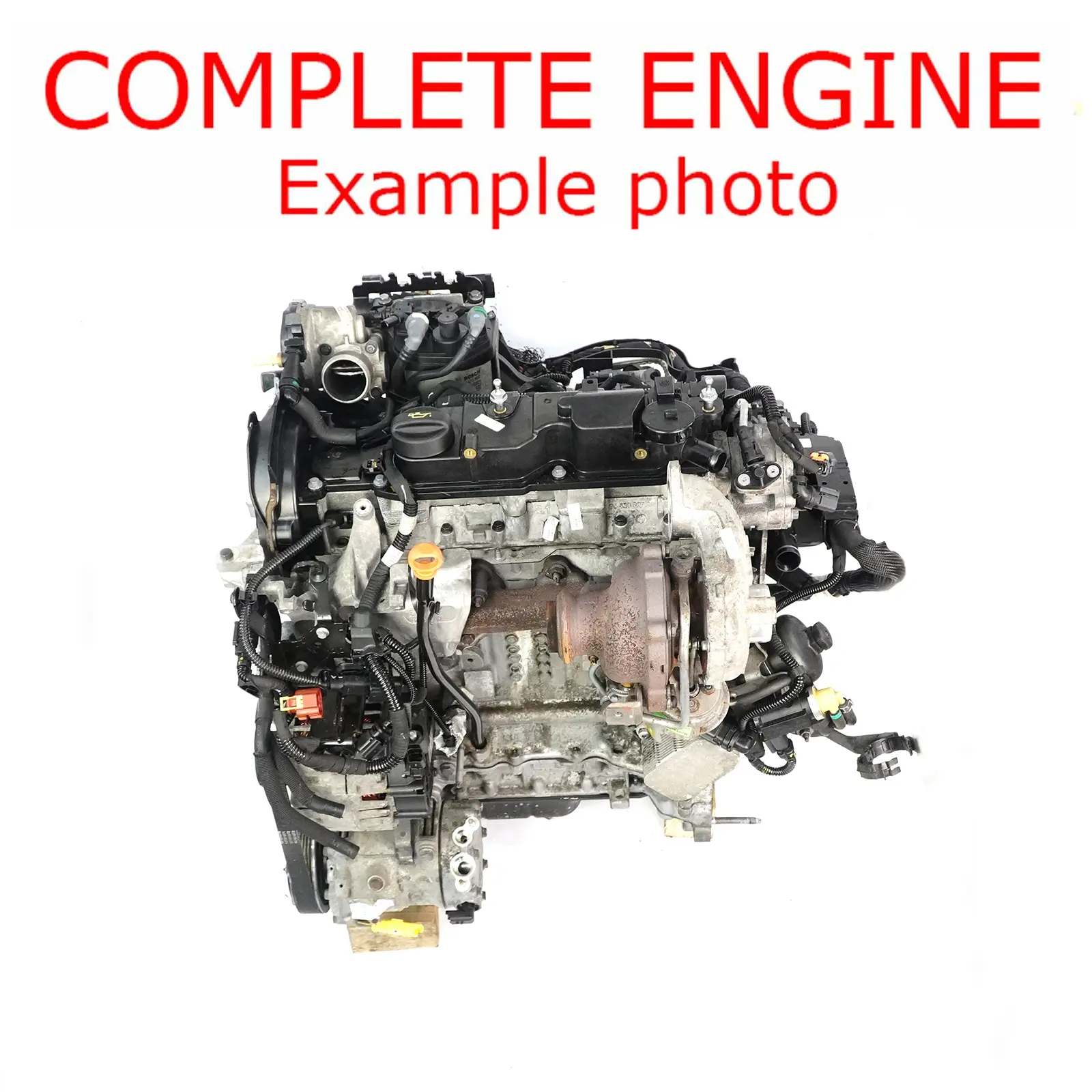 Peugeot 3008 1.6 HDi Complete Engine Diesel DV6C 9H05 9HR 74k miles, WARRANTY