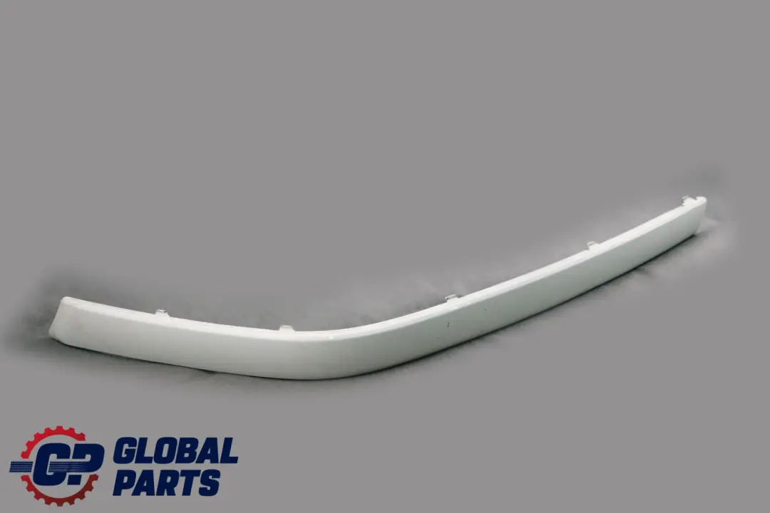 BMW 7 Series E65 E66 Front Bumper Guard Trim Strip Left N/S Alpinweiss 8223233