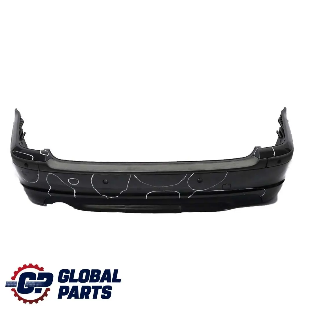 BMW 3 E46 Touring M Sport Rear Bumper Trim Panel Schwarz 2 Black - 668