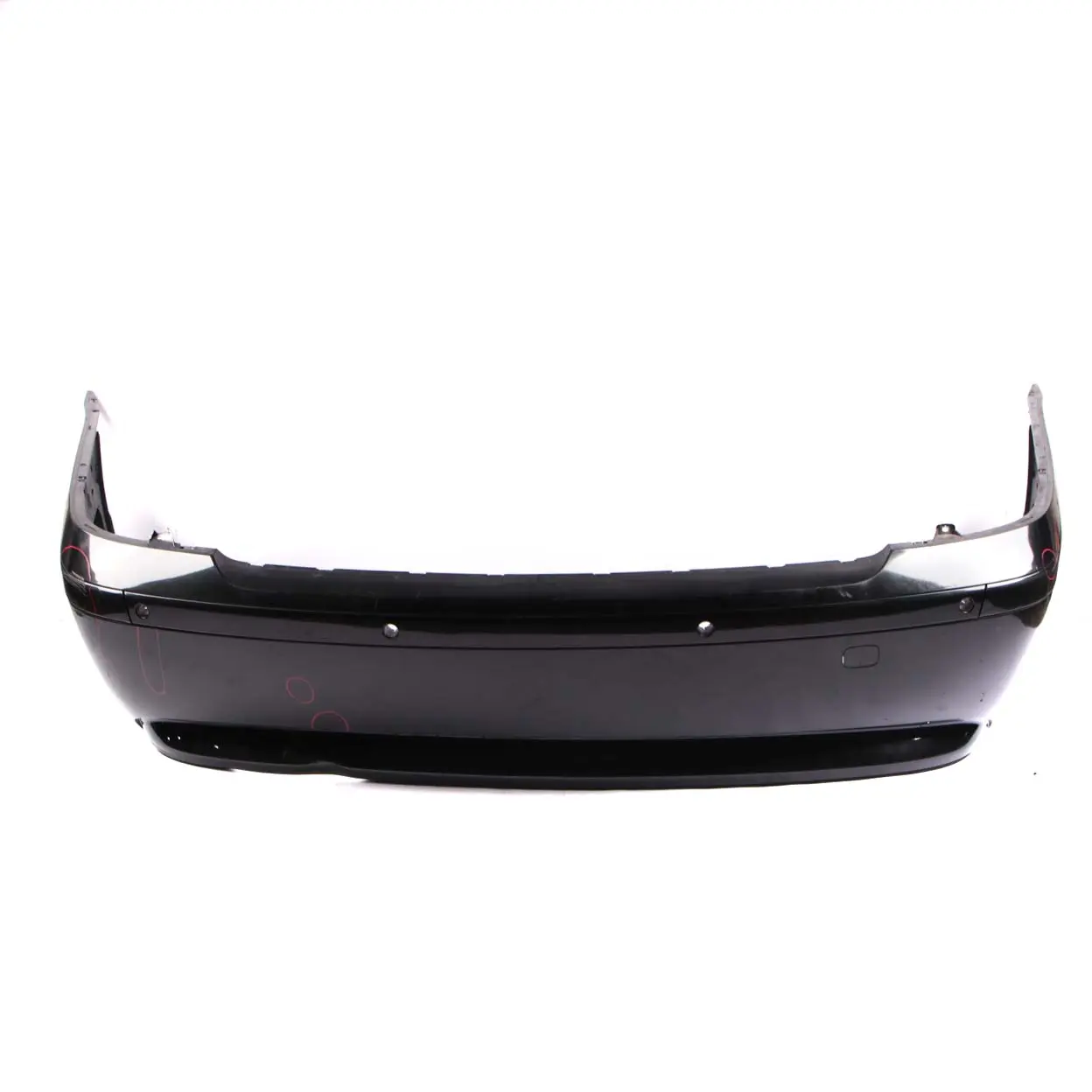 BMW 7 E65 E66 E67 1 Rear Bumper Trim Panel Black Sapphire Metallic - 475