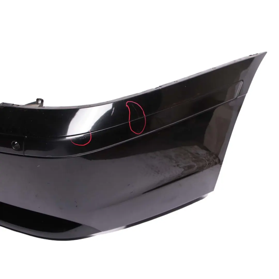 BMW 7 E65 E66 E67 1 Rear Bumper Trim Panel Black Sapphire Metallic - 475