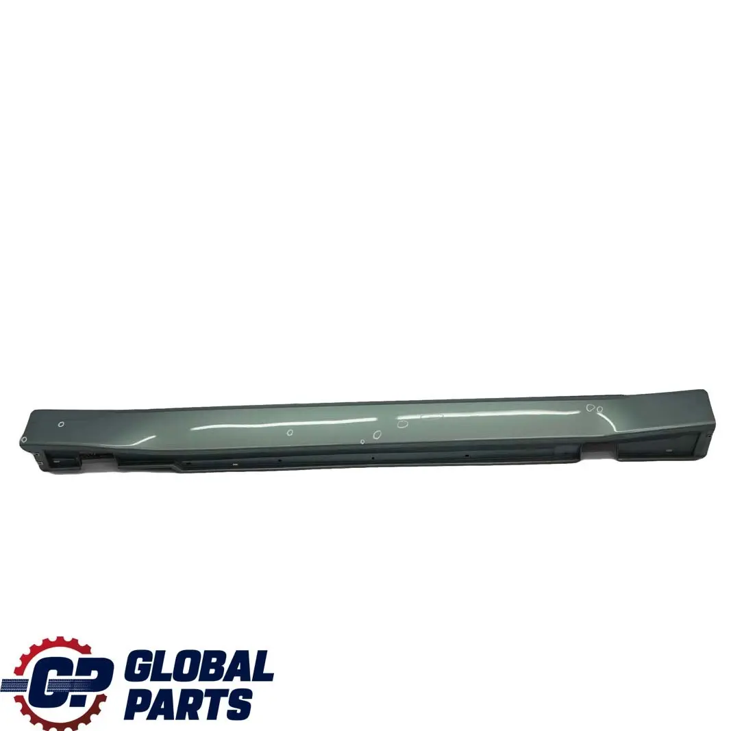 BMW 7 E65 Door Sill Cover Skirt Right O/S Schiefergruen Slate Green - 449