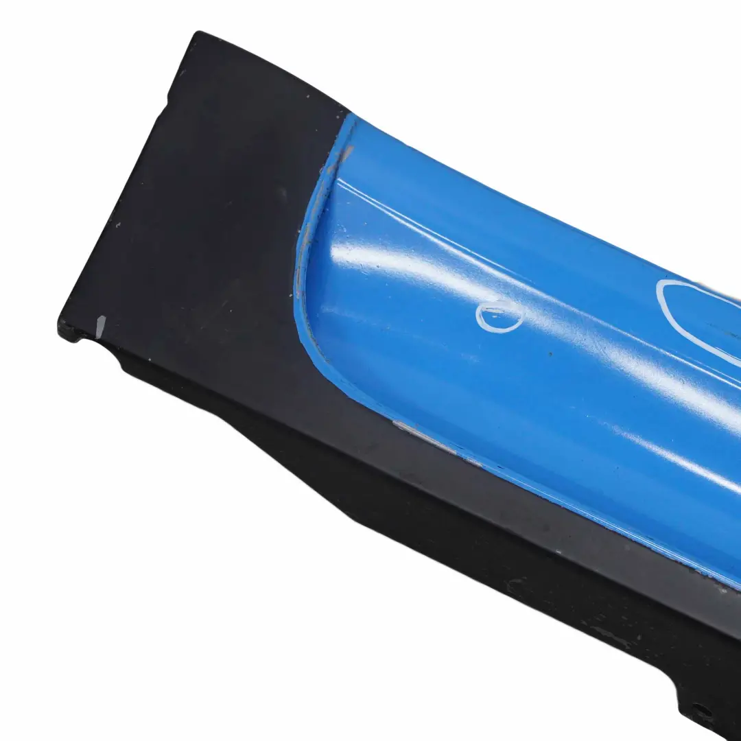 Mini R50 R53 Side Skirt Right O/S JCW Door Sill Trim Panel Cover Blue Painted