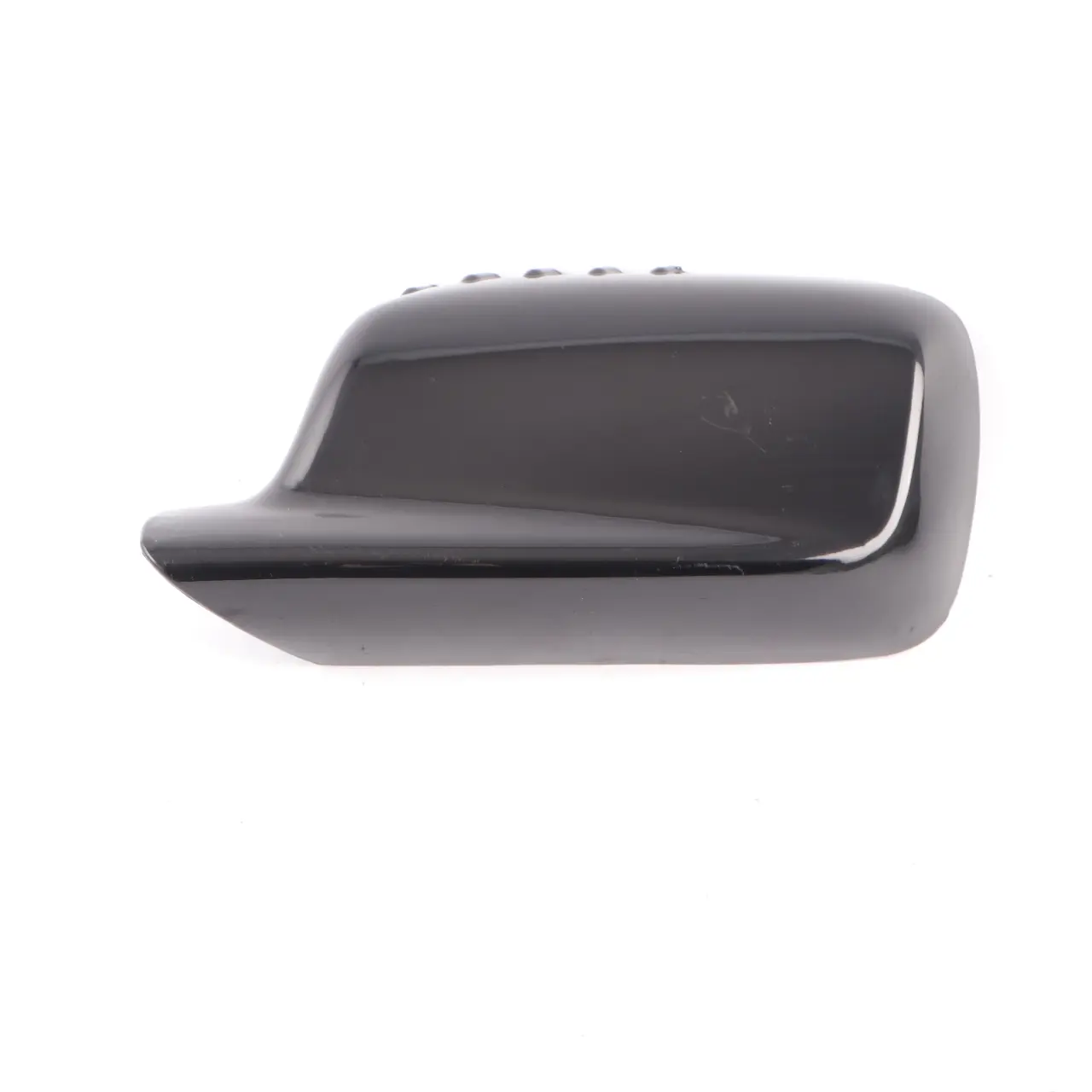 BMW E46 E65 Wing Mirror Cover Cap Left N/S Casing Schwarz 2 Black 668