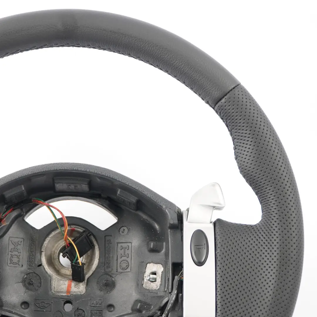 Mini Cooper One R50 R52 R53 NEW Black Leather Steering Wheel Steptronic