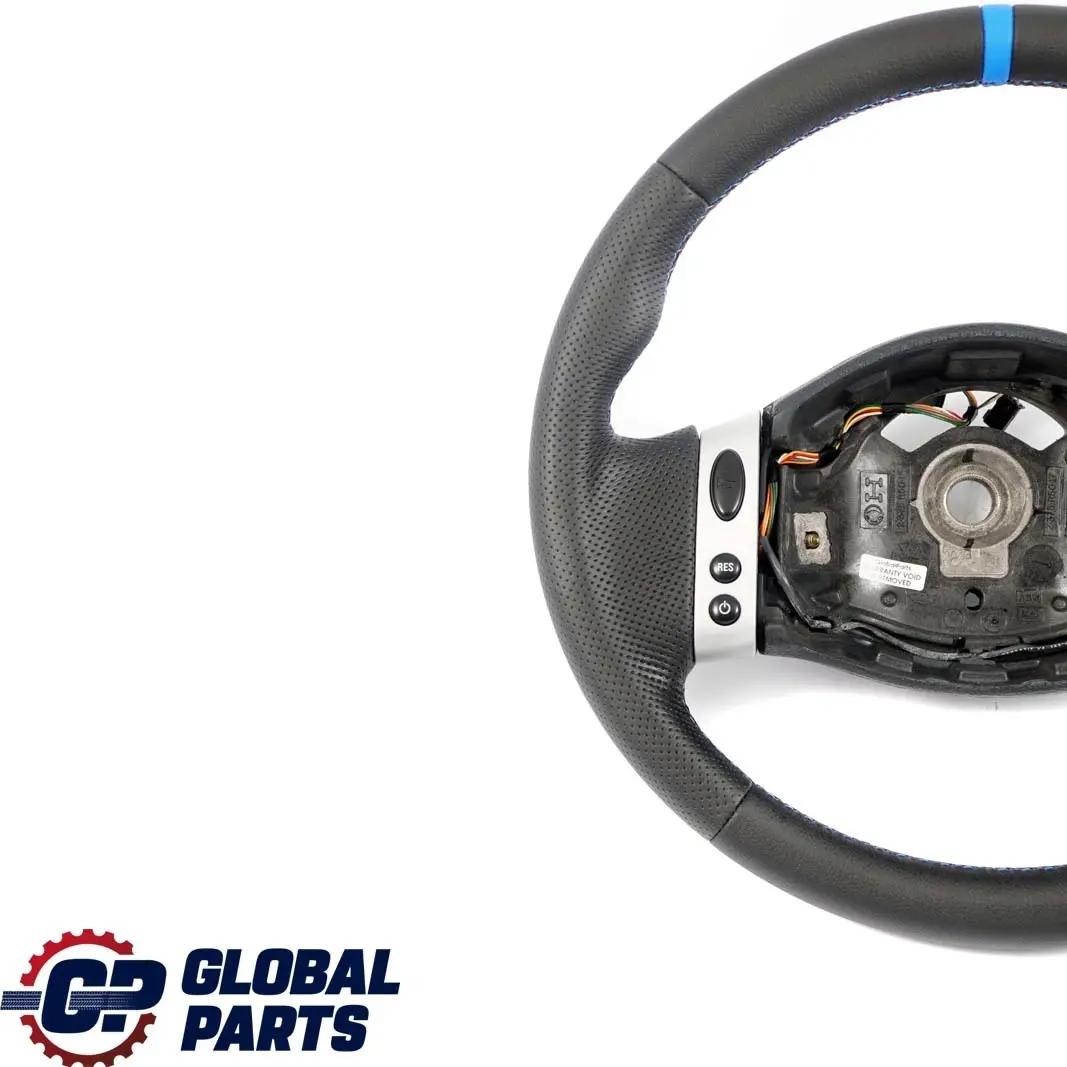 Mini Cooper One R50 R53 NEW Black Leather Sport Steering Wheel Multifunction