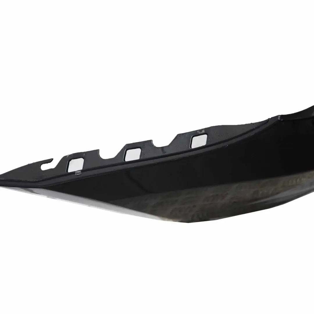 Front Bumper BMW E60 E61 Trim Panel Black Sapphire Metallic - 475